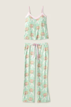 P.J. Salvage Florals & Botanicals | Butter Jersey>Adrian Valencia x PJS Floral PJ Set Plus Size