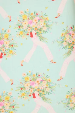 P.J. Salvage Florals & Botanicals | Butter Jersey>Adrian Valencia x PJS Floral PJ Set Plus Size