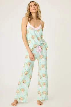 P.J. Salvage Pj Sets | Pj Sets>Adrian Valencia x PJS Floral PJ Set