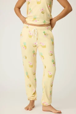 P.J. Salvage Bottoms | Coffee & Cocktails>Aloha Hour Banded Pants