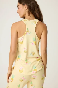 P.J. Salvage Tops | Coffee & Cocktails>Aloha Hour Tank Top