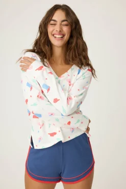 P.J. Salvage Tops | Peachy><noscript><img width=