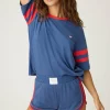 P.J. Salvage Loungewear | Loungewear>American Honey Short Sleeve Top