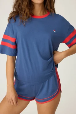 P.J. Salvage Loungewear | Loungewear>American Honey Short Sleeve Top