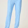 P.J. Salvage Bottoms | Hearts>American Honey Star Print Banded Pants