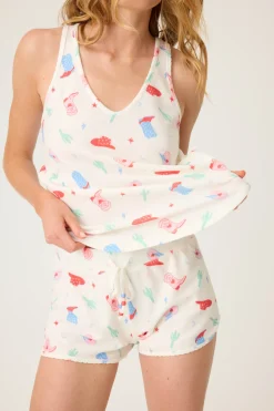 P.J. Salvage Tops | Peachy>American Honey Tank Top