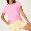 P.J. Salvage Loungewear | Loungewear>Back To Basics Short Sleeve Top
