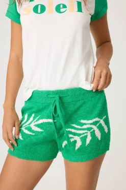 P.J. Salvage Loungewear | Loungewear>Beachcomber Leaf Print Shorts