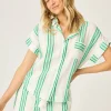 P.J. Salvage Loungewear | Loungewear>Beachcomber Short Sleeve Polo