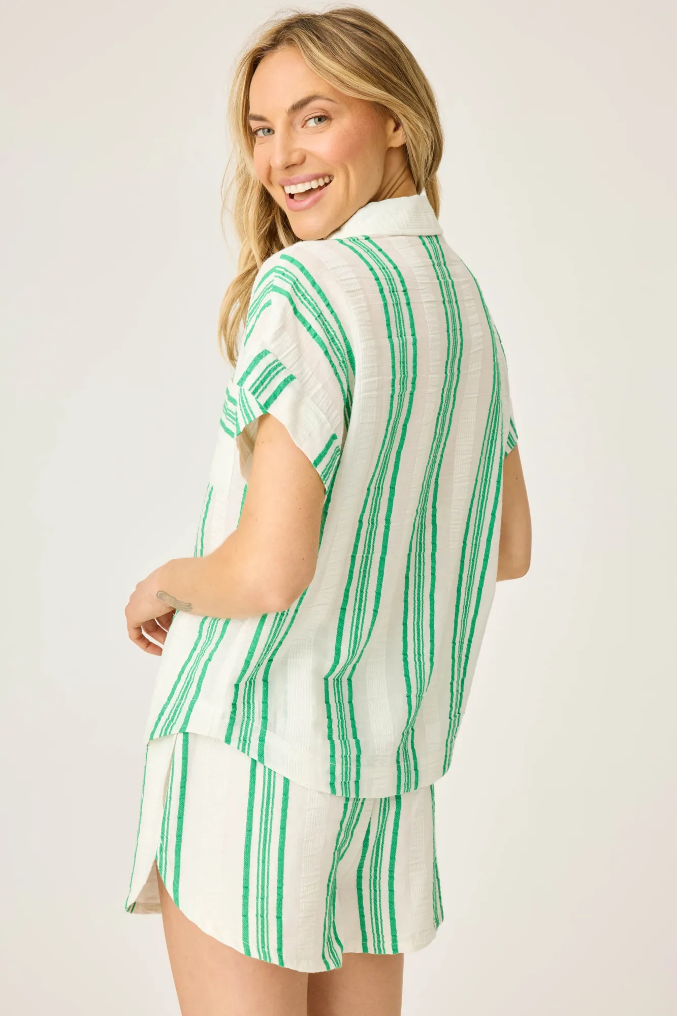 P.J. Salvage Loungewear | Loungewear>Beachcomber Short Sleeve Polo