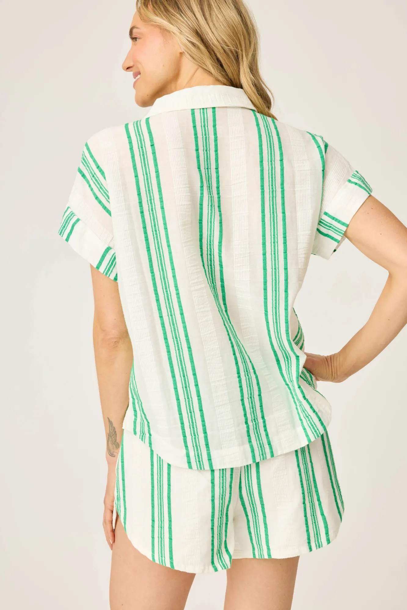 P.J. Salvage Loungewear | Loungewear>Beachcomber Short Sleeve Polo