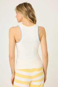 P.J. Salvage Loungewear | Loungewear>Cabana Paradise Fitted Tank Top