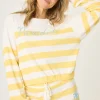 P.J. Salvage Loungewear | Loungewear>Cabana Paradise Long Sleeve "Paradise" Top