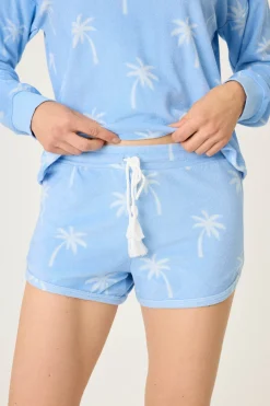 P.J. Salvage Loungewear | Loungewear>Cabana Paradise Palm Print Shorts