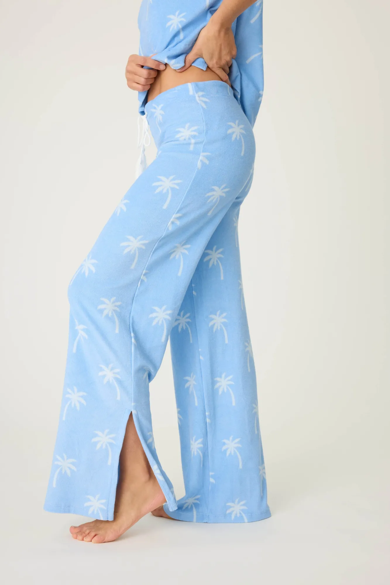 P.J. Salvage Loungewear | Loungewear>Cabana Paradise Palm Print Pants