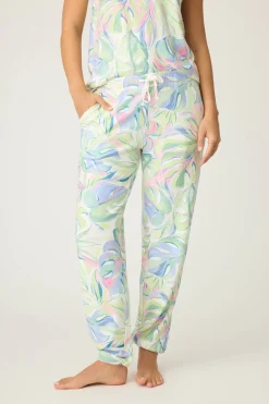 P.J. Salvage Bottoms | Peachy>Cool Breeze Banded Pant
