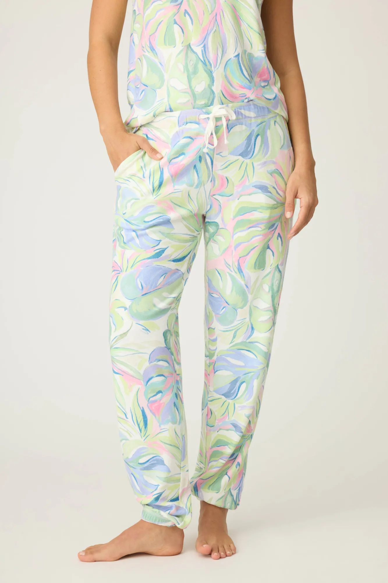 P.J. Salvage Bottoms | Peachy>Cool Breeze Banded Pant