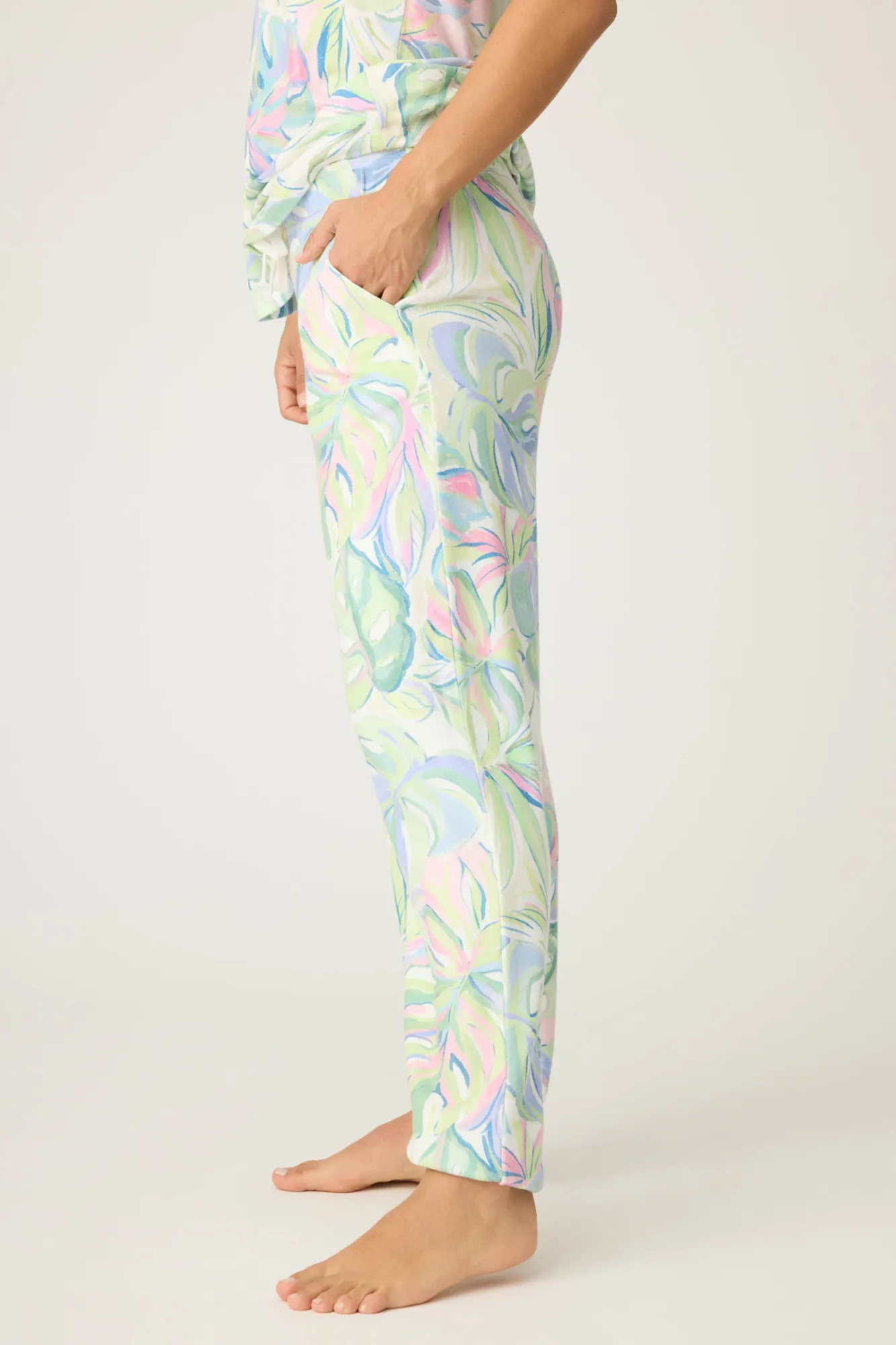 P.J. Salvage Bottoms | Peachy>Cool Breeze Banded Pant