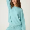 P.J. Salvage Tops | Peachy>Cool Breeze Long Sleeve Top