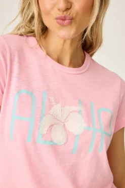 P.J. Salvage Loungewear | Loungewear>Cool Breeze Short Sleeve Top