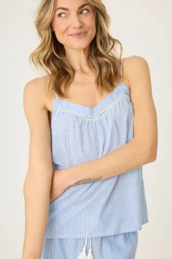 P.J. Salvage Tops | Cotton>Dainty Daisy Cami Top