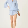 P.J. Salvage Loungewear | Loungewear>Dainty Daisy Shorts Lounge Set