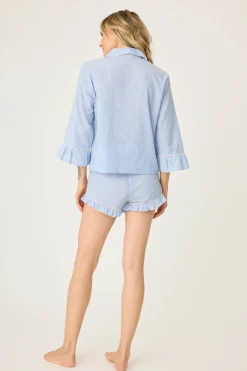 P.J. Salvage Loungewear | Loungewear>Dainty Daisy Shorts Lounge Set