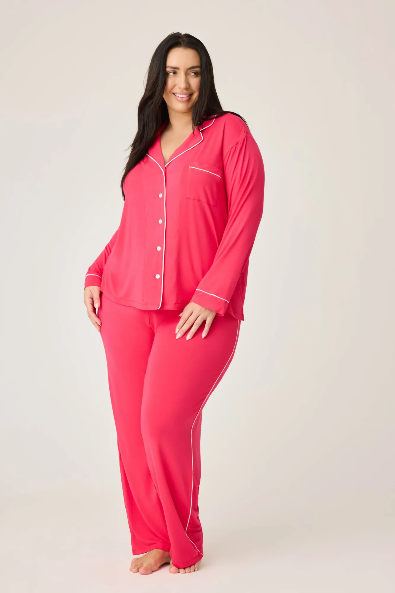 P.J. Salvage Pj Sets | Pj Sets>Day Dreams 3-Piece Modal PJ Set Plus Size
