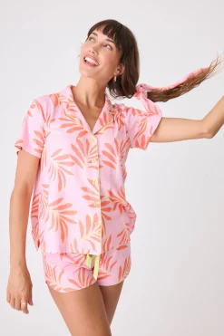 P.J. Salvage Pj Sets | Pj Sets>Electric Summer 4-Piece Set