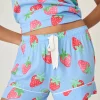P.J. Salvage Bottoms | Stripes>Farmer's Market Strawberry Shorts