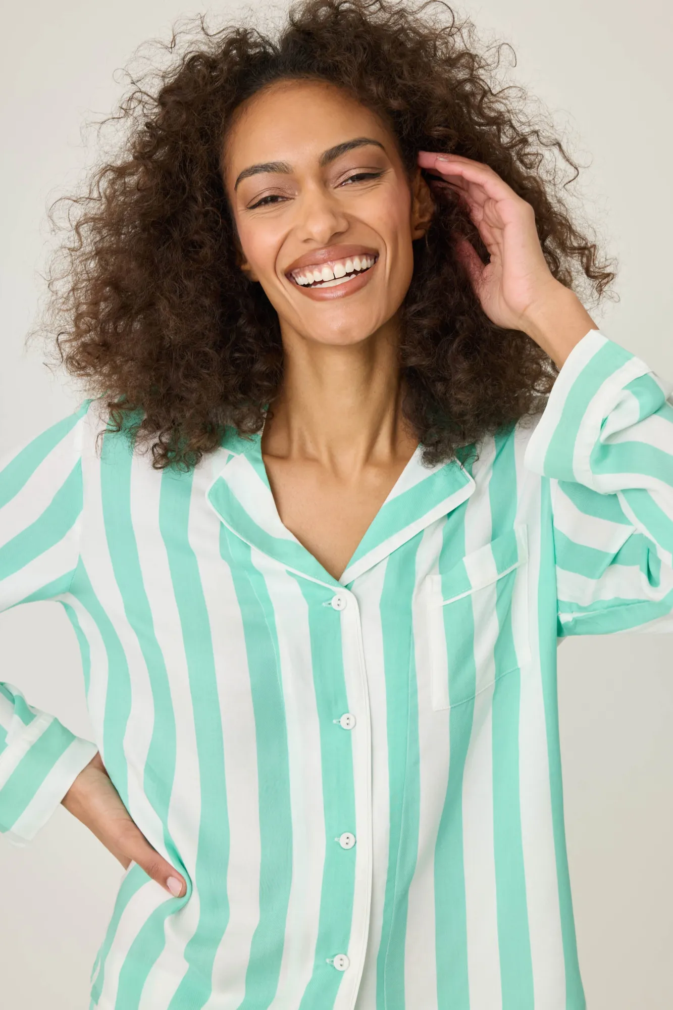 Women P.J. Salvage Pj Sets | Pj Sets>Farmer's Market Striped PJ Set