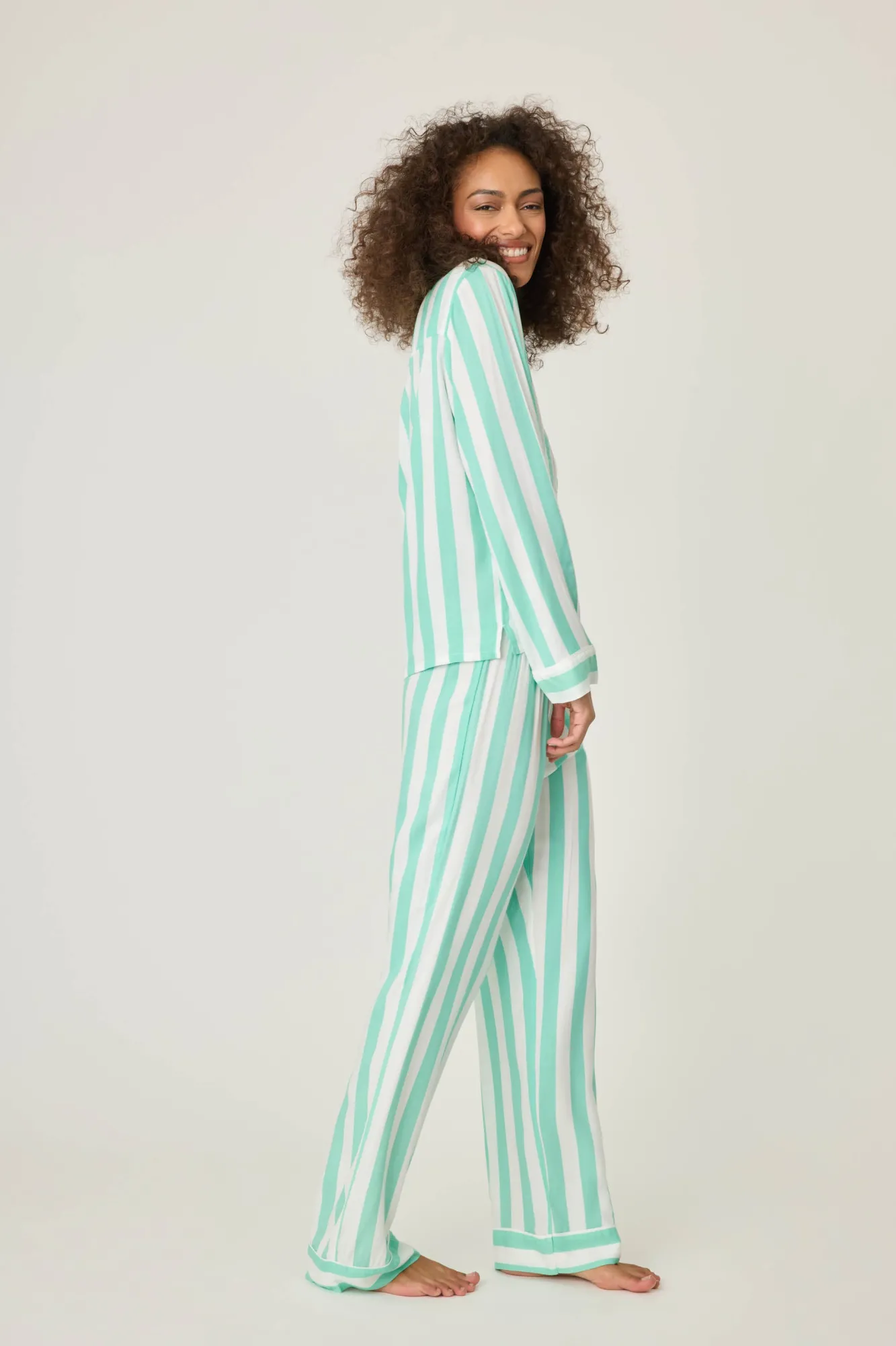 Women P.J. Salvage Pj Sets | Pj Sets>Farmer's Market Striped PJ Set