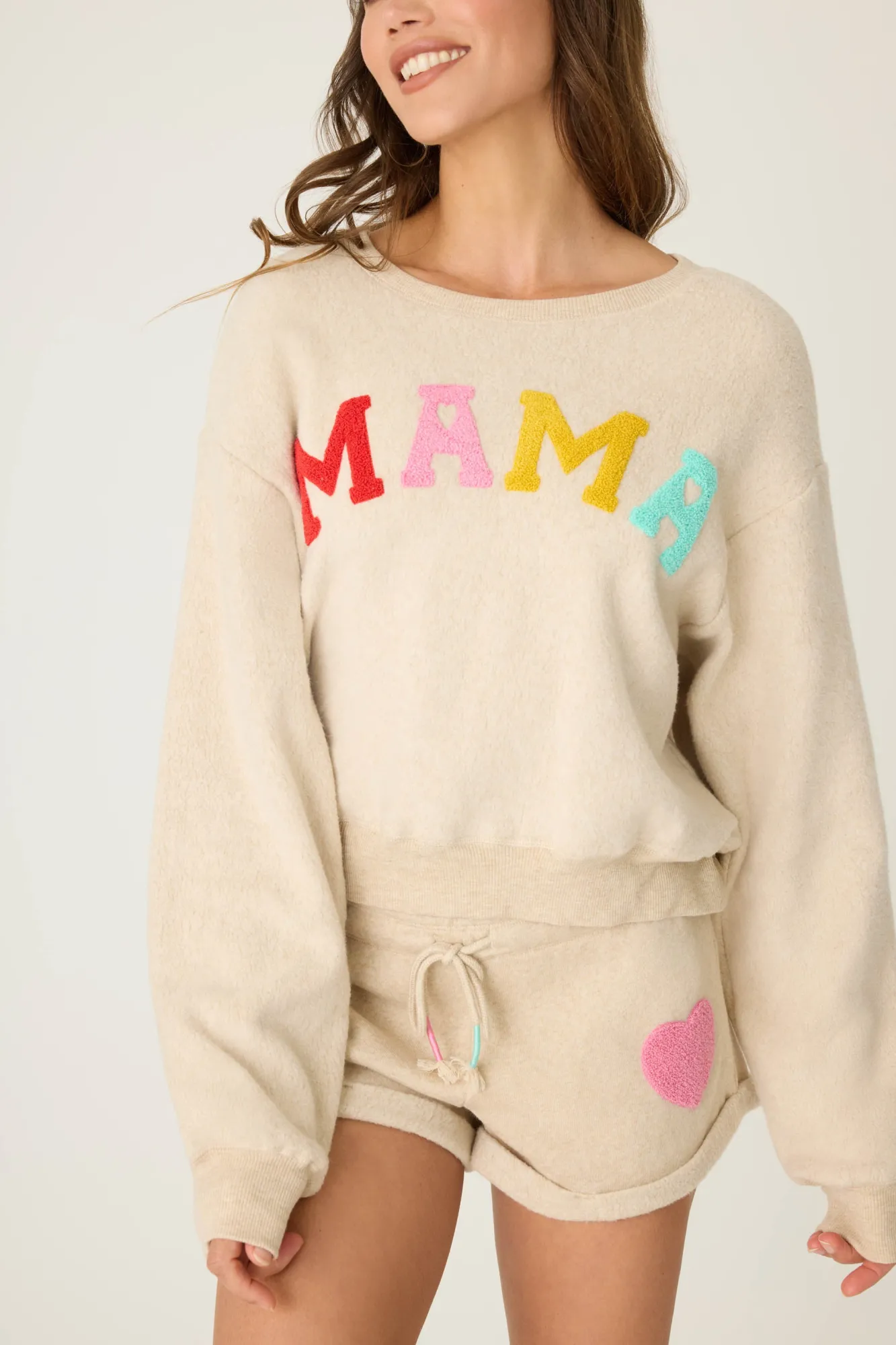 P.J. Salvage Loungewear | Loungewear>For the Mama's Long Sleeve Top