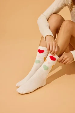 P.J. Salvage Socks | Hearts><noscript><img width=