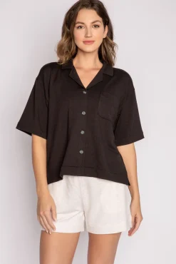 P.J. Salvage Tops | Terry><noscript><img width=