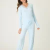 P.J. Salvage Pj Sets | Pj Sets>Lacey Basics PJ Set