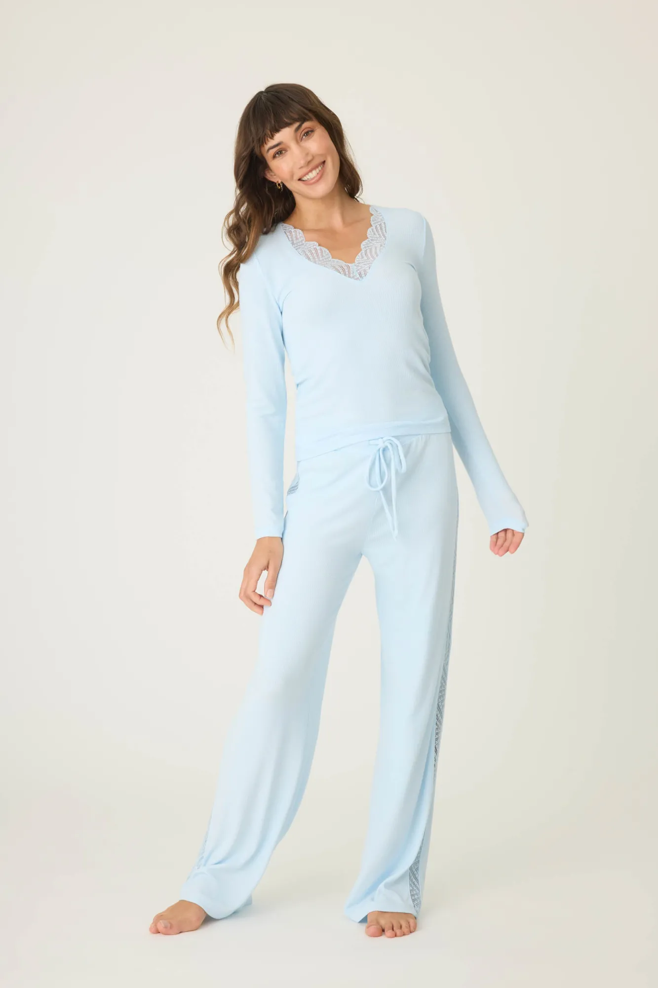 P.J. Salvage Pj Sets | Pj Sets>Lacey Basics PJ Set