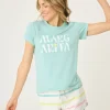P.J. Salvage Loungewear | Loungewear>Limes & Sunshine Graphic "Margarita" T-Shirt