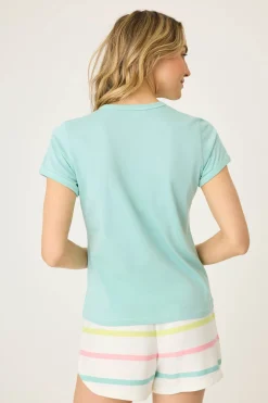 P.J. Salvage Loungewear | Loungewear>Limes & Sunshine Graphic "Margarita" T-Shirt