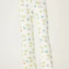 P.J. Salvage Bottoms | Coffee & Cocktails>Limes & Sunshine Open Leg Pants