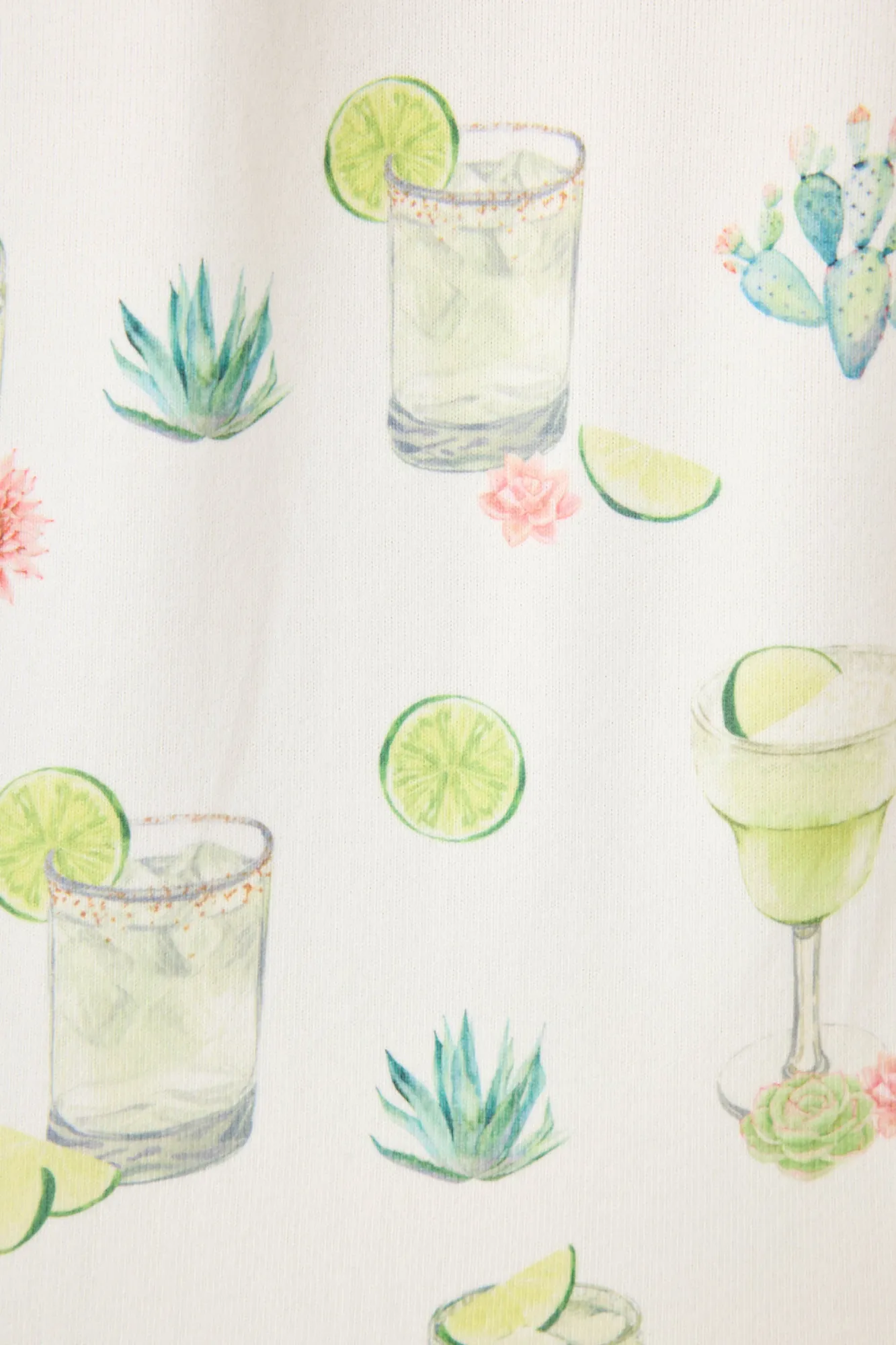 P.J. Salvage Bottoms | Coffee & Cocktails>Limes & Sunshine Shorts