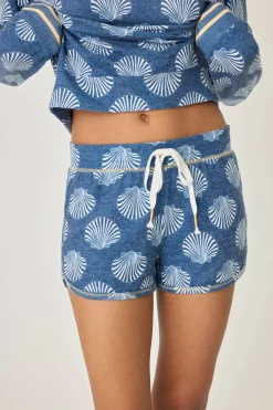 P.J. Salvage Loungewear | Loungewear>Maritime Lounge Shell Shorts