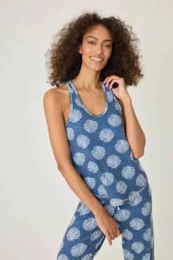 P.J. Salvage Loungewear | Loungewear>Maritime Lounge Shell Tank Top
