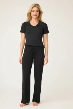 P.J. Salvage Pj Sets | Pj Sets>Modal Basics Black PJ Set