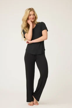 P.J. Salvage Pj Sets | Pj Sets>Modal Basics Black PJ Set