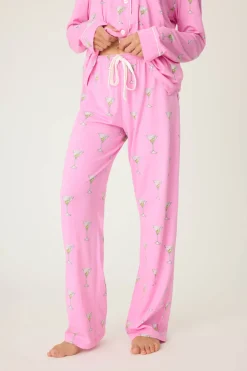 P.J. Salvage Bottoms | Coffee & Cocktails>Playful Prints Drinks Pajama Pant