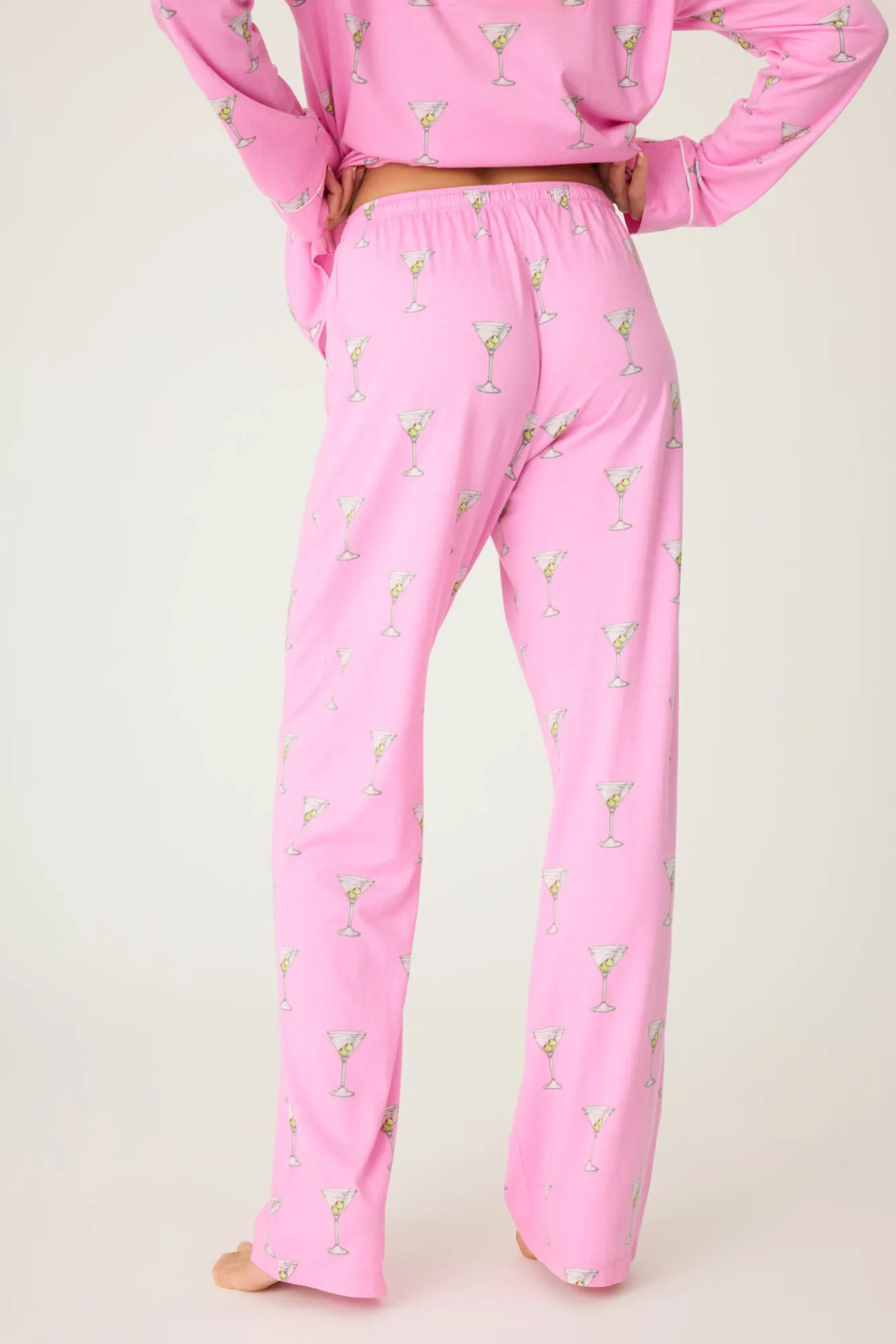 P.J. Salvage Bottoms | Coffee & Cocktails>Playful Prints Drinks Pajama Pant