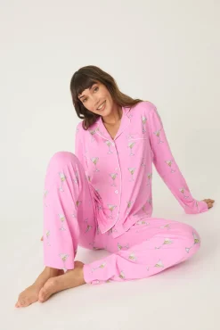 Women P.J. Salvage Pj Sets | Pj Sets>Playful Prints Drinks PJ Set