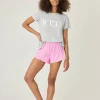 P.J. Salvage Pj Sets | Pj Sets>Playful Prints Drinks T-Shirt & Shorts Set