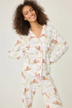 P.J. Salvage Tops | Cotton>Playful Prints Western Pajama Top
